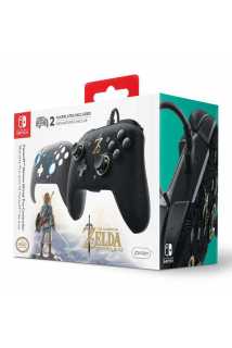 Faceoff Deluxe Wired Pro Controller - Breath of the Wild Edition